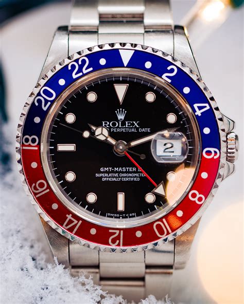 rolex gmt pepsi cola